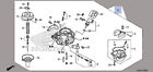 16100-gga-672 Honda Np Carburetor Assembly New Oem 641785175097