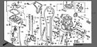 16100-men-671 Honda Crf Carb Carburetor Assembly New Oem 641785156751