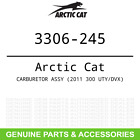 3306-245 Arctic Cat Oem Carburetor Assembly