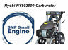 Ry802900 4207377907376 Bmp Carburetor Carb For Ryobi Pressure Washer