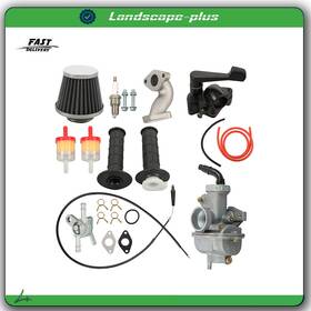 Ac3002615b All-carb Carburetor Thumb Throttle Kit For Pz20 Tao Coolster Atv 50-125cc Us