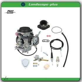 Ac3372754b All-carb Carburetor For Yamaha Bruin Big Bear 400 Intake Boot Joint And Throttle Cable