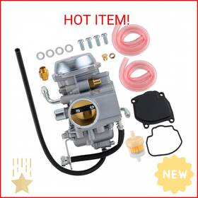 13200-09f00 Autokay 715668812031 Carburetor Carb With Fuel Filter For Suzuki Quadrunner 500 L
