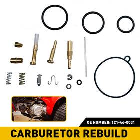 Hyqxlb-atc-79-83 Auxito For Honda Atc 110 Carburetor Carb Rebuild Repair Kit 1979-1983 121-44-0031