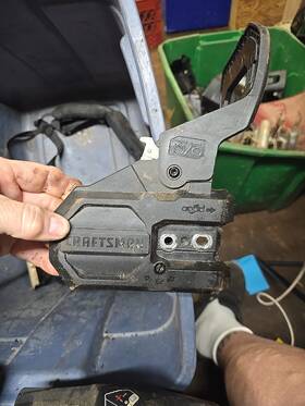 Cmxgsamcx4218 Bmp 135543919745 Used Brake Handle Cover Assembly For Craftsman S180 Gas Chainsaw