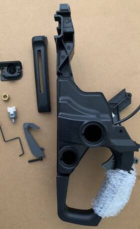 Bm3716 Bmp 150267284948 Trigger Handle And Fuel Tank For Blackmax 38cc Chainsaw
