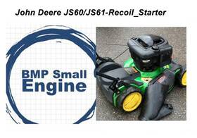 Js61 Bmp 207377904931 Recoil Starter Pull Start For John Deere Js60 And Lawn Mower Js 60 61