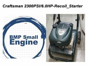 Bmp 207377905723 Recoil Starter Craftsman 2300 Psi 2.0gpm Quantum Gold 6.0hp Pressure Washer