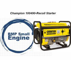 100490 Bmp 207384429755 Recoil Starter Assembly For Champion 1200 1500 Watts Generator Model#