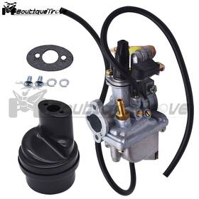 Bou1110576 Boutiquetrove Carb For Suzuki Quadmaster 50 Lt50 Carburetor Air Filter Box Assembly Kit Atv