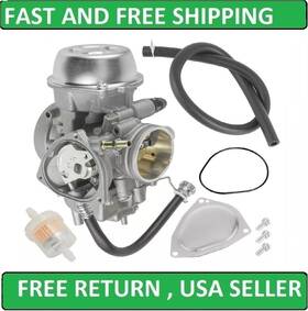 Ca101a1002 Caltric Carburetor For Yamaha Grizzly 600 Yfm600 1998-2001 New Carb