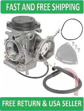Ca109a1007 Caltric Carburetor For Yamaha Big Bear 400 2x4 4x4 Yfm400 2000-2006 New Carb