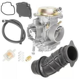 Ca129a2017 Caltric Carburetor And Air Box Intake Boot For Polaris Sportsman 600 2003 2004 2005