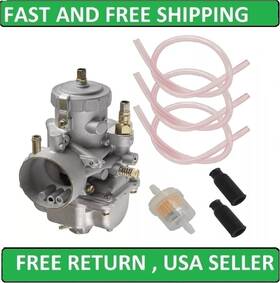 Ca181a1003 Caltric Carburetor Replaces Mikuni Vm32 Round Slide Vm Series Cable Choke