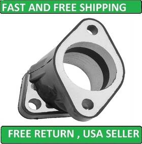 Cb133 Caltric Carburetor Carb Intake Boot Joint For Yamaha Warrior 350 Yfm350x Yfm350 X 87-04