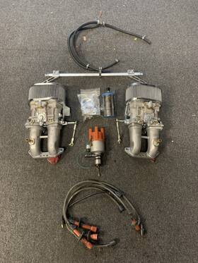 47-7295-0 Empi Dual 44 Hpmx Carburetor Kit For Type 2 And 4 Dunebuggy Vw