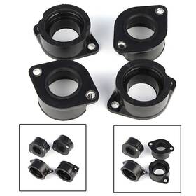Kz1000j1 Flashbuyeasy 331234350679 4pcs For Kawasaki Kz1000j1/j2 &k1/k2 Ltd Carburetor Adapter Intake Manifold Boot