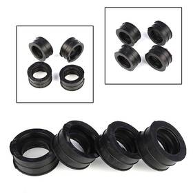 Flashbuyeasyusa 550744484074 Fit Yamaha Xj600/xj600n/s Seca Ii Carburetor Adapter Holder Intake Manifold Boot