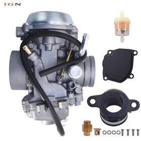 Ign1255342 Genrics Carburetor Fit For Polaris Trail Blazer 325 And Intake Manifold Boot 1999-2002 New