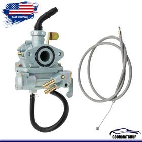 Ct70h Goodmatchup 70 Carburetor Carb With Cable For Honda Ct70 Ct Ko Trail Bike 1969-1977 Ct70h Goodmatchup 70 Carburetor Carb With Cable For Honda Ct70 Ct Ko Trail Bike 1969-1977