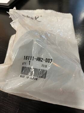 16111-hn2-003 Honda Trx 500 Trx400 Carb Throttle Valve Slide Diaphragm