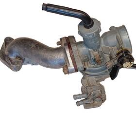 16100-943-801 Honda Pb20 79-85 Atc 110 Oem Carburetor Keihin And Manifold