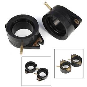 Hukyu 550736524641 Carburetor Intake Boot Joint Adapter Holder For Yamaha Xv750 Virago 750 1988-97