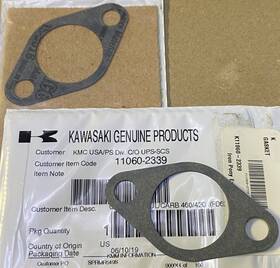 11060-2339 Kawasaki Oem Carburetor Gasket X2 93-95 97 Mule Kaf620 Models