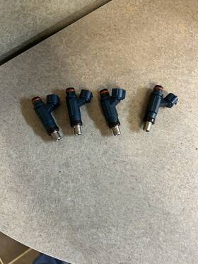 49033-0010 Kawasaki 06 - 15 Kfx450 Zx10 Zx14 Fuel Injectors Oem Part