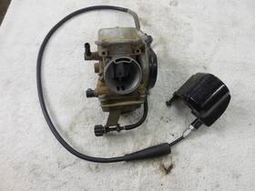 95011 Kawasaki Mojave Ksf 250 Ksf250 Complete Carburetor And Thumb Throttle Carb