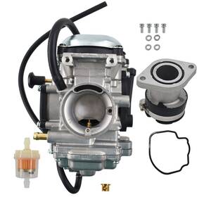 H01003-1 Lablt Carburetor Carb For Yamaha Bear Tracker 250 Yfm250 With Manifold 1999-2004