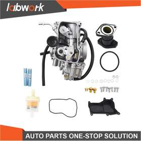 Tl9384q Labwork Carburetor For 1987-2004 Yamaha Warrior 350 Yfm Yfm350 &intake