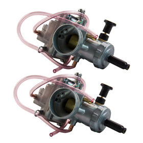 Zc3urd Left Right Carburetor Carb Set For Yamaha Banshee 350 Yfz350 Le Se Sp 1987-2006