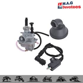 Mag124080es M.a.g-devotees Usa For Suzuki Lt-80 1987-06 Carburetor Intake Boot Rubber Cleaner&ignition Coil