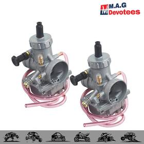 Mag33es M.a.g-devotees Atv Two Carburetors Fit For Yamaha Banshee Yfz350 29mm 1987-2006 New Usa