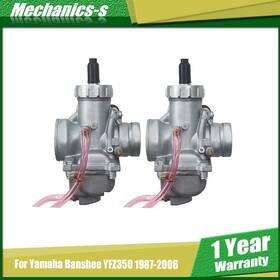 Mcc24s Mechanics-s Fit For Yamaha Banshee Yfz350 Atv 29mm 1987-2006 Two Carburetors New
