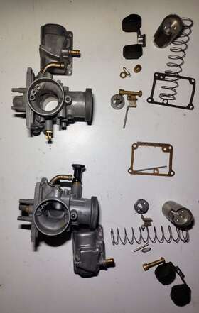 2gu-14102-01-00 Mikuni 87-06 Yamaha Banshee 350 Oem Carburetors L And R Tors Deleted. Genuine