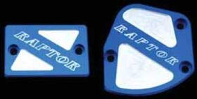 9607-m159792-atv Modquad Throttle And Brake Cover Set-black Logo For 2001-2005 Yamaha Yfm660r
