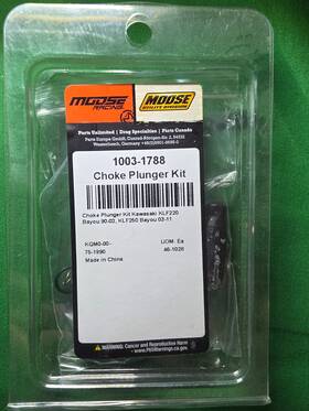 1003-1788 Moose Racing 1990-2011 Kawasaki Bayou Choke Plunger Kit - Offroad 1003-1788 Moose Racing 1990-2011 Kawasaki Bayou Choke Plunger Kit - Offroad