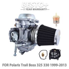 Btp30392p Munirater Atv Carb Fit For Polaris Trail Boss 325 330 Carburetor And Air Filter 1999-2013