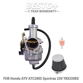 Btp55361p Munirater Usa For Honda Atv Atc200s Sportrax 250 Trx250ex Carburetor Carb With Air Filter