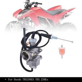 Rdb132354t Munirater For Honda Trx250ex Trx 250ex Sportrax 250 Carburetor With Throttle Cable 2001-2005