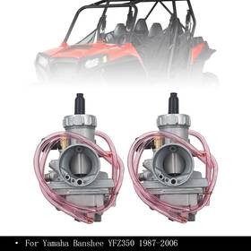 Rdb27t Munirater Atv Fit For Yamaha Banshee Yfz350 29mm 1987-2006 Two Carburetors New
