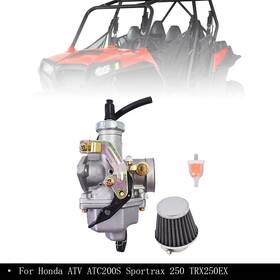 Munirater Rdb51543t Fit For Honda Atv Atc200s Sportrax 250 Trx250ex Carburetor Carb With Air Filter