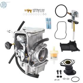 919947 Netuera Carburetor Kit For Yamaha Wolverine 350 1995 Moto 4 Intake Manifold Oil Filter