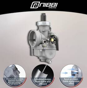 Pe26flyj-trx250 Nibbi Racing Pe26mm Carburetor