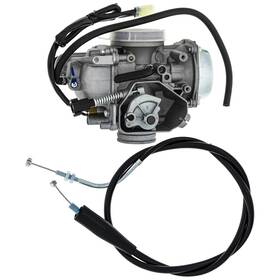 54012-1259 Niche Mk1008152 Carburetor Throttle Cable Kit For Kawasaki Bayou 300 15003-1076