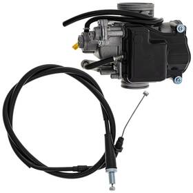 16100-hm3-l01 Niche Mk1008158 Carburetor Throttle Cable Kit Honda Fourtrax Sportrax 300