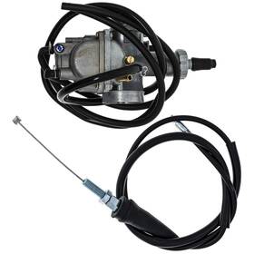 54012-1329 Niche Mk1008169 Carburetor Throttle Cable Kit For Kawasaki Bayou 220 15001-1382