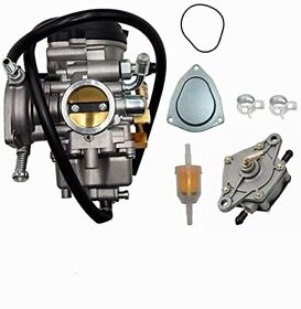 13200-39d42 Partman Carburetor Carb With Fuel Pump Fit For Suzuki King Quad